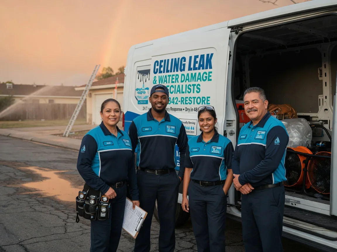 Ceiling Leak Cleanup company in Maineville, OH